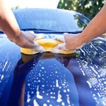 A Basic Hand Wash of Car Exterior